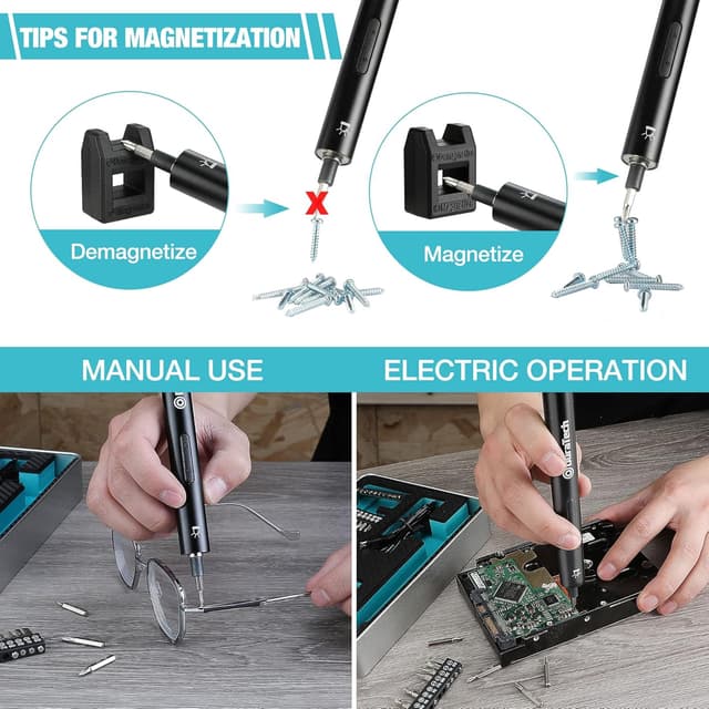 Thumbnail 5 de DURATECH Destornillador Eléctrico Precisión 55 piezas