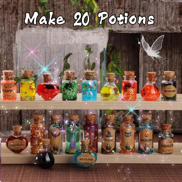 Detalle 1 de Gezimetie Potion Making Kit for Kids 20 Bottles 🎨