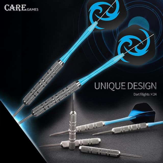 Thumbnail 3 de CareGames Freccette in Metallo 12 pezzi