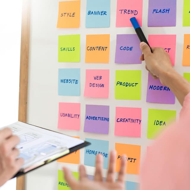 Detalle de 16 Blöcke Haftnotizen 76 x 76 mm – 1.600 bunte Klebezettel zum Beschriften, selbstklebend