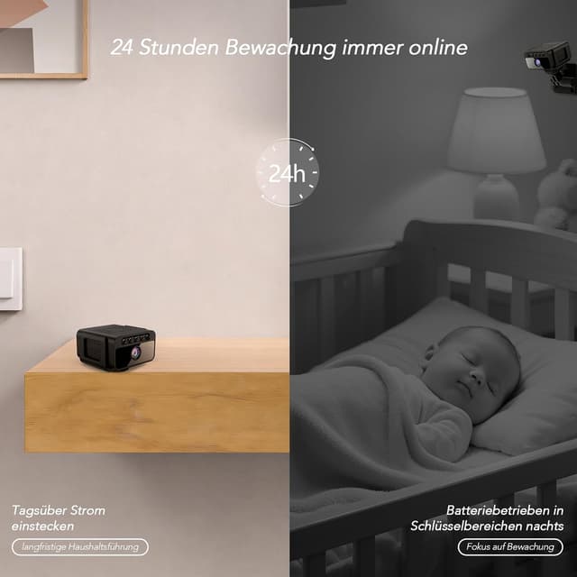 Detalle 1 de Mini Kamera für 4K WLAN Überwachung