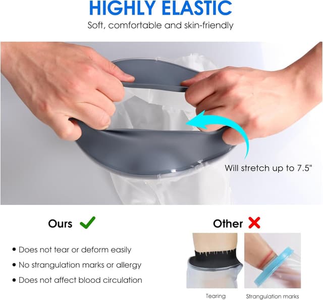 Thumbnail 3 de COMFYTHERA B-Short Leg waterproof cast cover 1️⃣🩹