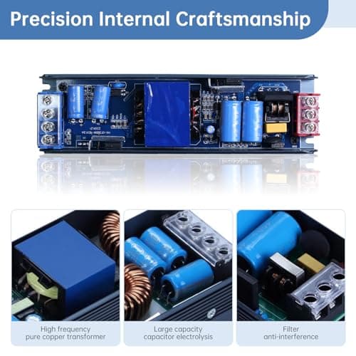 Thumbnail 3 de YOODI Transformador 220V a 12V 400W para Tiras LED 💡