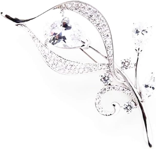 Imagen de Deyanse Brosche Damen Blumen 7,1 cm en OfertitasTOP