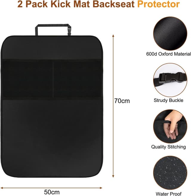 Detalle 2 de Protezione sedile auto bambini 70x50