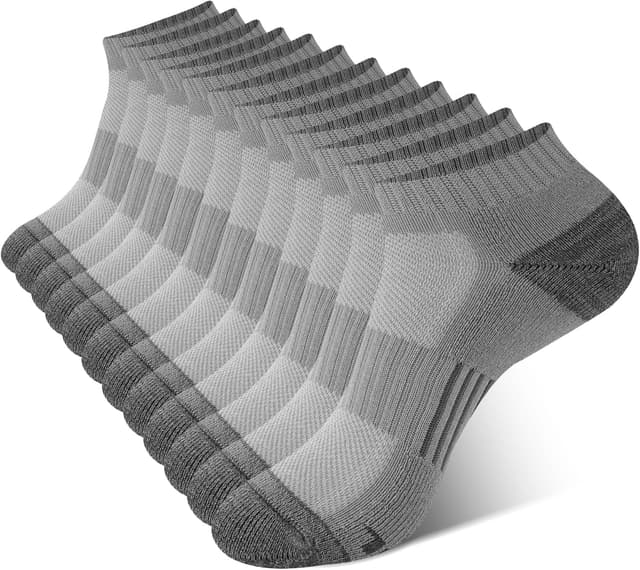 Thumbnail 6 de BAMBOO COOL Men’s Bamboo Cool Ankle Socks (Low Cut, Cushioned, Moisture Wicking) — 6-Pack