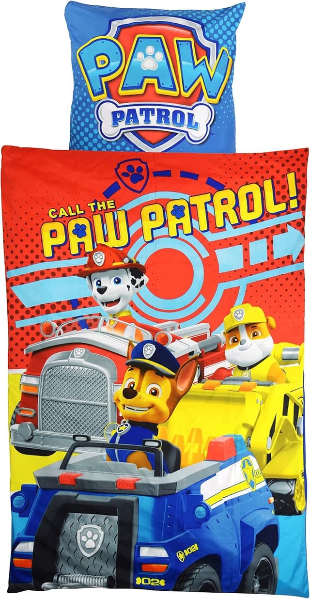Detalle de Parure de lit microfibre 135 x 200 PAW Patrol
