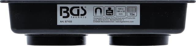 Thumbnail 2 de BGS 67103 Bandeja magnética 120 x 190 mm