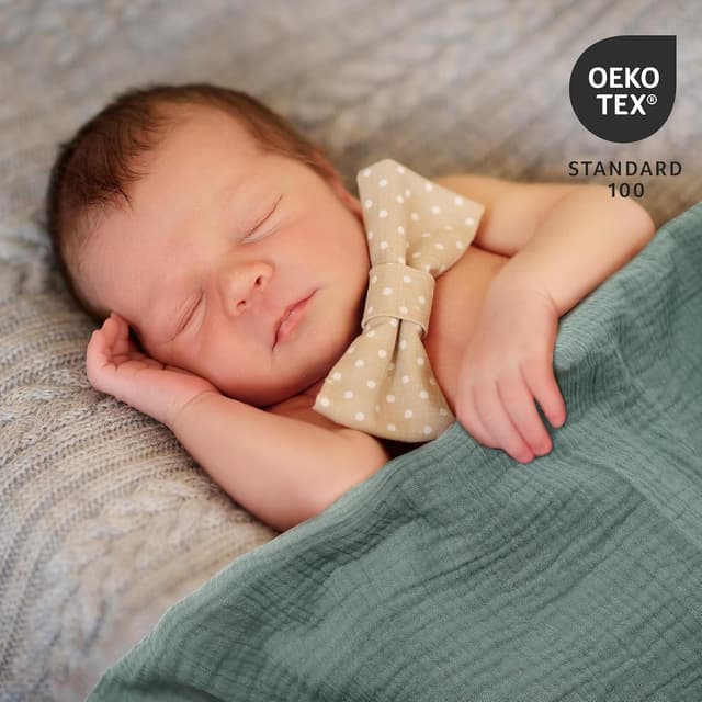 Thumbnail 2 de Soarwg Kids Muslin Swaddle Cloths 95×100cm Pack of 3