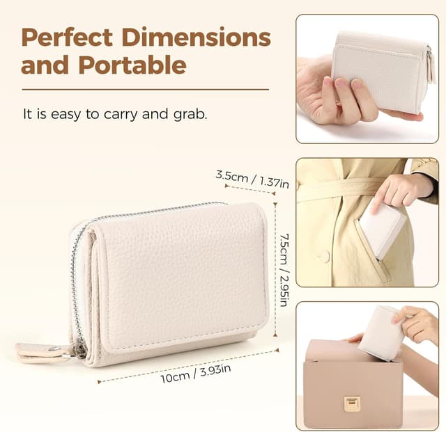 Detalle de RRANCharltu Geldbörse Damen Klein Leder