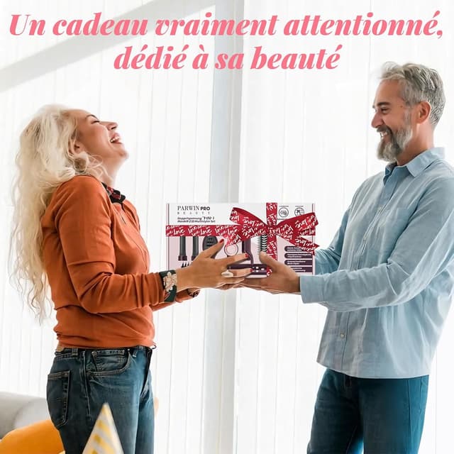 Detalle 2 de AirStyler MaxAIR 2.0 7 en 1 automatique (double tension) fer à friser, lisseur et brosses — Jasper Plum