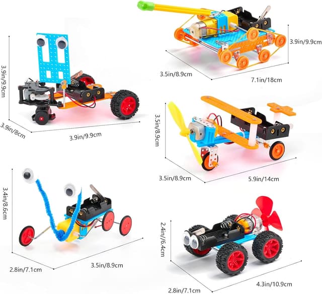 Thumbnail 2 de SCIENCE DIARY STEM Robot Building Kit 5-in-1