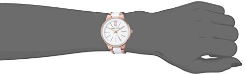 Thumbnail 1 de Anne Klein AK/1412WTRG: Elegante Reloj Analógico Blanco/Oro Rosa
