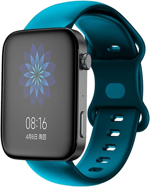 Detalle de Garmin Vivomove 4S silicone 18mm watch band