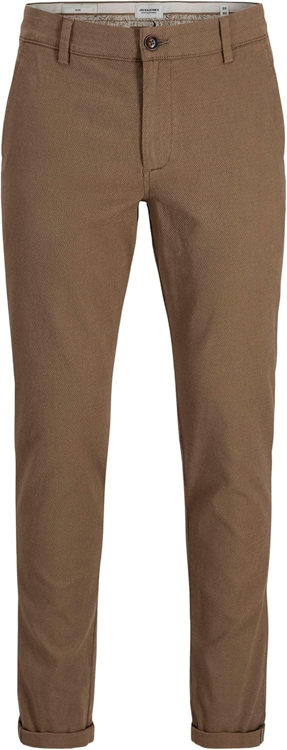 Detalle de Jack & Jones Herren Jpstmarco Jjbasic Corduroy Chino mit Slim Fit