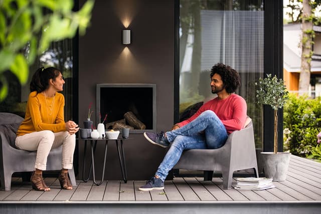 Detalle 2 de Philips myGarden Buxus - Lámpara exterior IP44 🌟