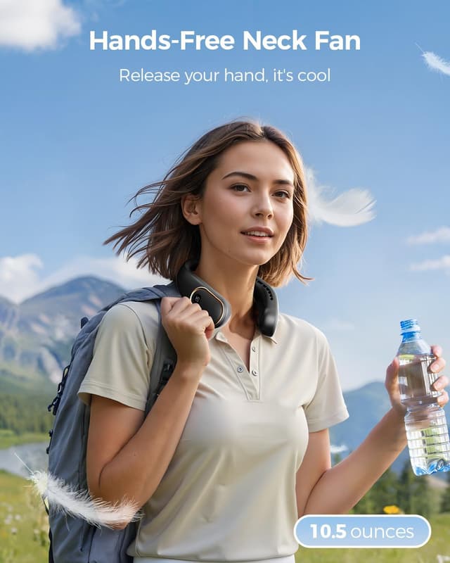 Thumbnail 6 de Bearwind neck fan with 5000mAh battery