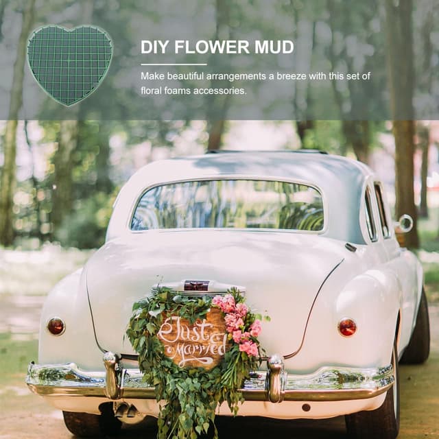 Thumbnail 3 de Milisten Wedding Car Floral Mud Plate 12.6in