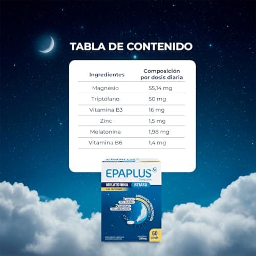 Thumbnail 4 de EPAPLUS Sleepcare Melatonina Retard 8h