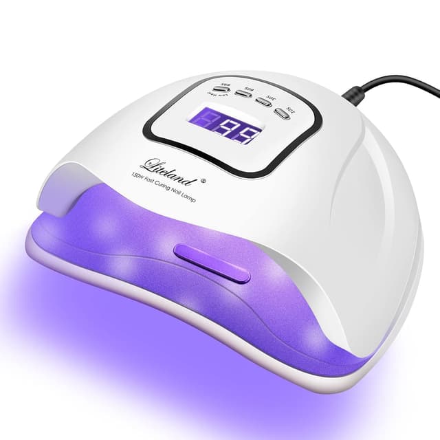 Detalle de UV Gel Nail Lamp (150W) UV Nail Dryer LED Light with 4 Timers for Gel Polish Curing