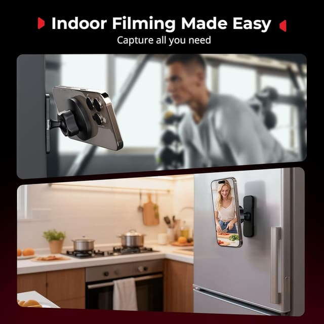 Thumbnail 6 de SMALLRIG Support magnétique double face pour iPhone 16/15/14/13/12 (5460) : réglable à 360°