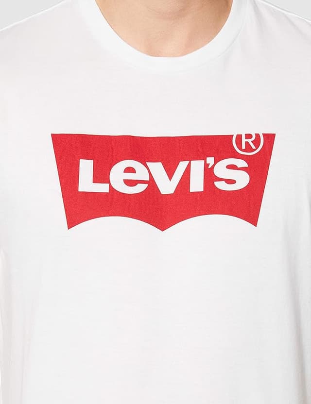 Thumbnail 2 de Levi's Camiseta Gráfica Set-in Neck Blanca XL