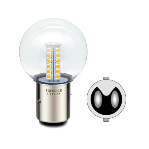 Detalle de SOFOC BA20D LED de moto 2 W