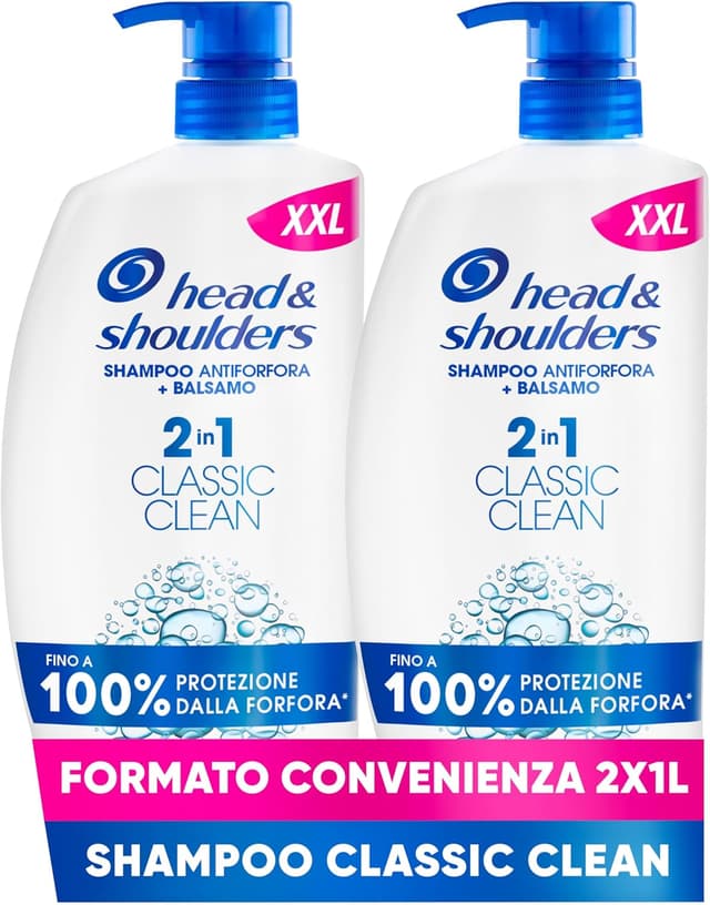 Imagen de Head & Shoulders 2in1 Classic Clean 2x1000ML en OfertitasTOP