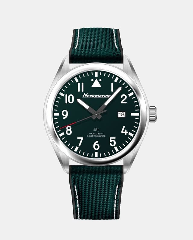 Imagen de Neckmarine NKM42067M10 Offshore reloj hombre silicona verde en OfertitasTOP