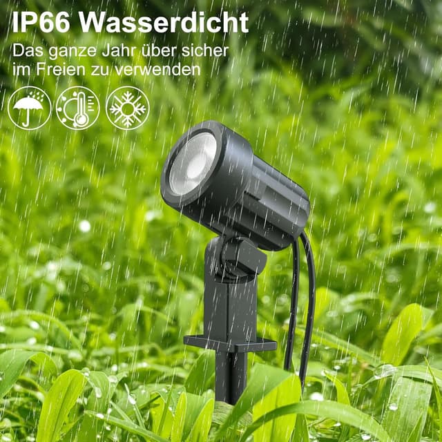 Thumbnail 6 de MEIKEE Solarstrahler 4er Set 2700K