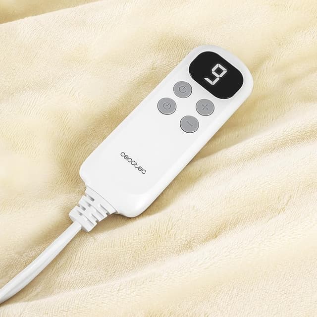 Detalle de Cecotec Manta Eléctrica HeatConfort Calma 200x180 cm