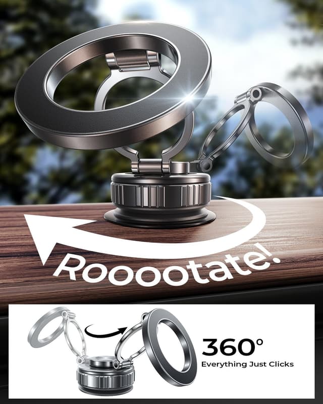 Thumbnail 4 de DIMONCOAT Vacuum Magnetic Car Mount 2800gf