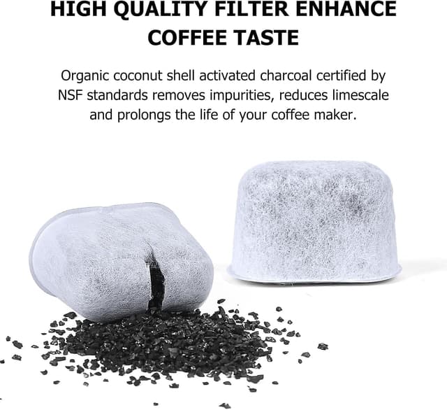 Detalle de Premium 6-Pack Keurig Compatible Water Filters Replacement by Fanativita (Universal Fit)