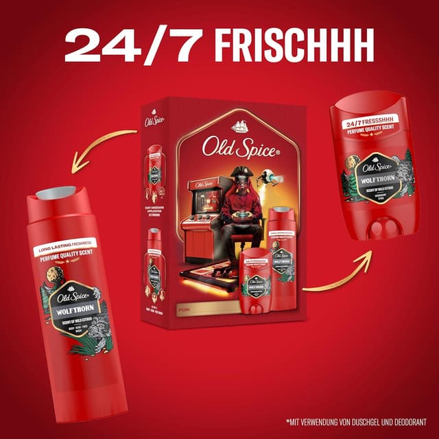 Thumbnail 2 de Old Spice Gamer Geschenkset Wolfthorn 50 ml