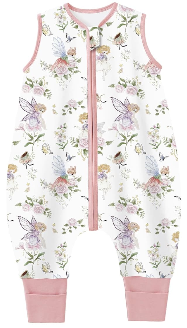 Thumbnail 6 de Chilsuessy Baby Sommerschlafsack mit Füßen 0,5 Tog (80 cm) – Schlafstrampler aus 100% Baumwolle