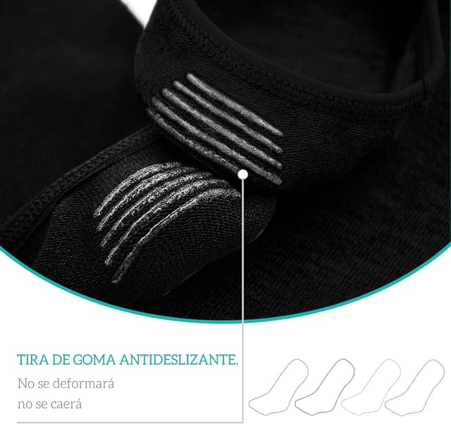 Thumbnail 4 de PUTUO Calcetines Dedos Hombre 4 Pares