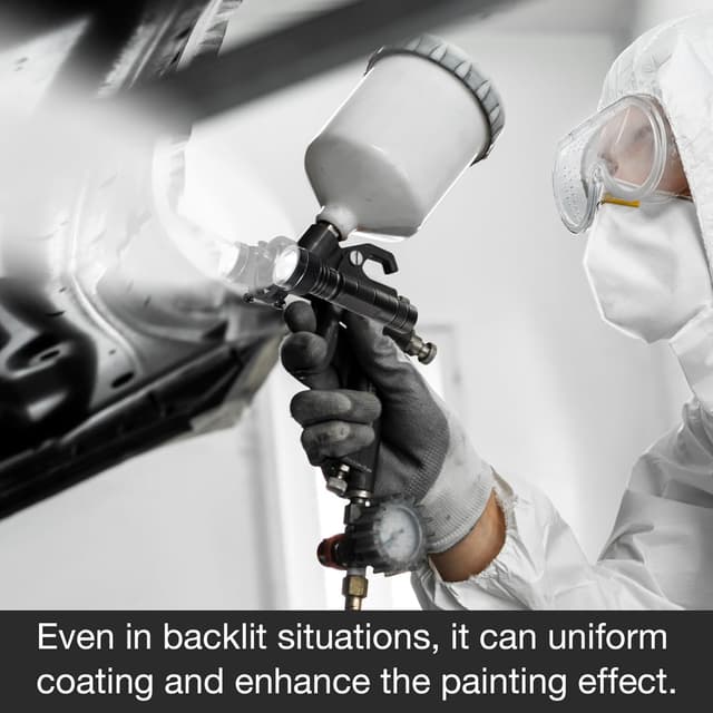 Thumbnail 2 de YUZES Paint Spray Gun Light 1.26-1.65" 🎨