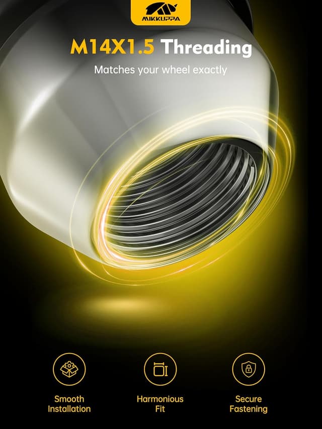 Thumbnail 4 de MIKKUPPA 24pcs Lug Nuts for Ford F-150