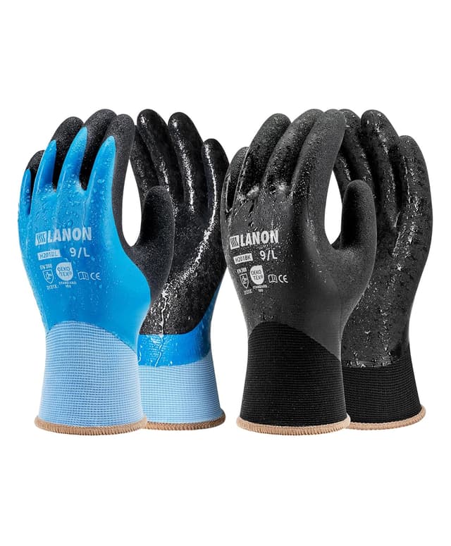 Detalle de LANON Wasserdichte Arbeitshandschuhe M/8