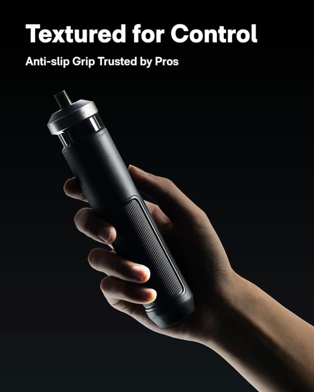 Detalle 2 de HOTO PixelDrive Electric Screwdriver with Smart Display, 6 torque settings (0.5–6 N·m) and 30 bits