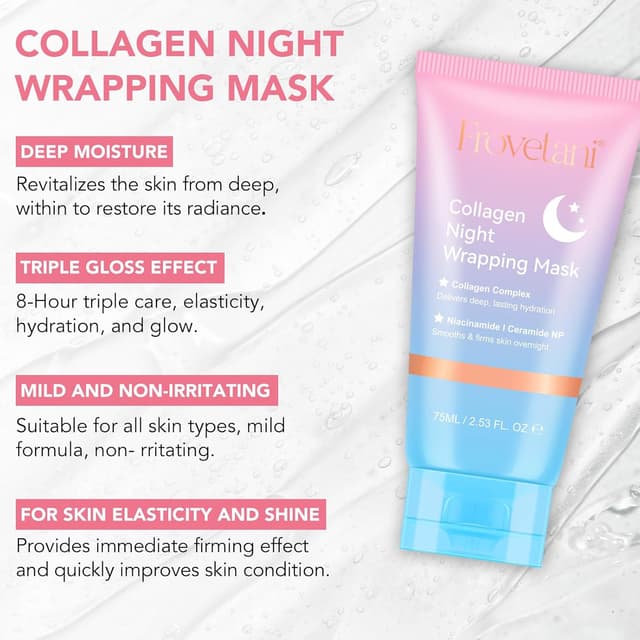 Detalle de GMOLARSUSCO Collagen Night Wrapping Mask 75 ml
