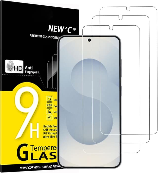 Imagen de NEW'C Panzerglas für Samsung Galaxy S25 3er-Pack en OfertitasTOP