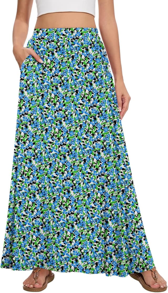 Thumbnail 6 de Leafsay Maxi A-line Long Skirt 2025