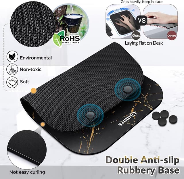 Thumbnail 4 de Gimars Tappetino Mouse Poggiapolsi 280x210 mm