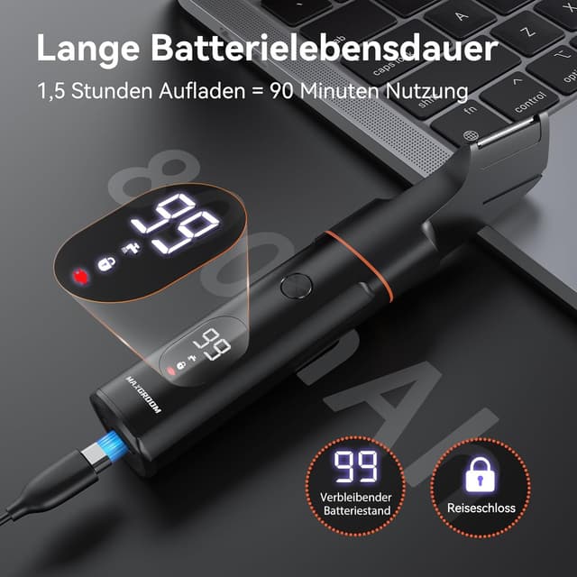 Thumbnail 5 de MAXGROOM 4-in-1 Intimrasierer 90 Min