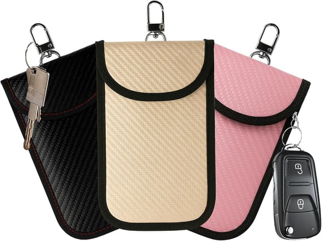 Thumbnail 6 de 3 Pack Faraday Pouch for Car Keys 9x14 cm