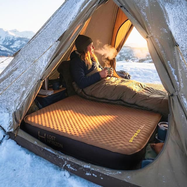 Detalle 2 de LOSTHORIZON Air & Foam Camping Mattress 4.5
