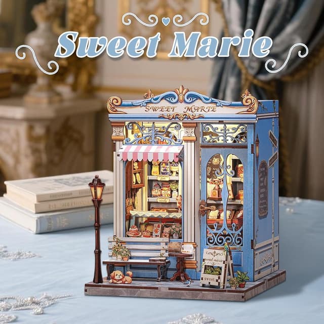 Detalle de Book Nook Kit Sweet Marie mit 3D Puzzle