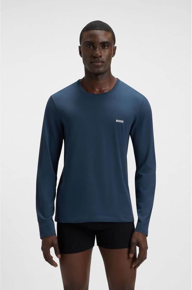 Thumbnail 4 de BOSS Herren Langarmunterhemd 3er Pack Classic