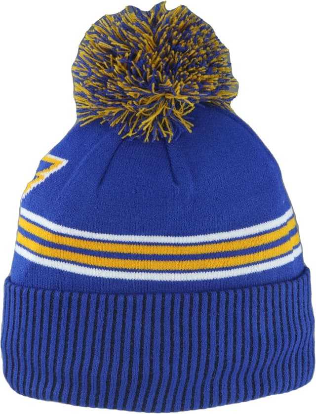 Detalle de ZHATS NHL Officially Licensed Pom Rush Beanie (Unisex-Adult)